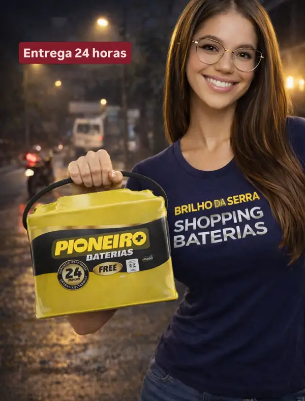 Entrega de bateria no local do cliente